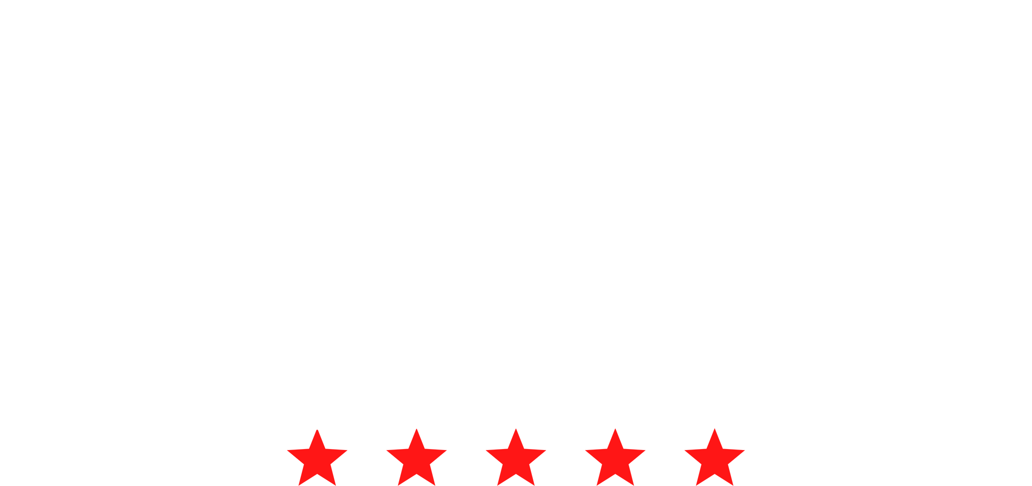 Estate Sales By Christine Caroline, white and red logo.